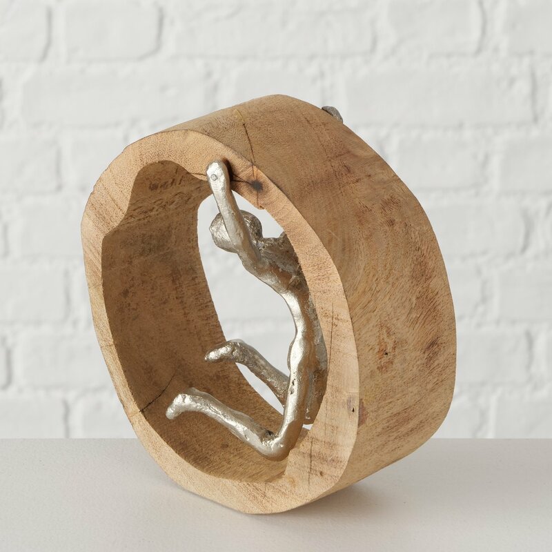 Dekoaufsteller Moving, 3-fach sortiert, aus Holz
