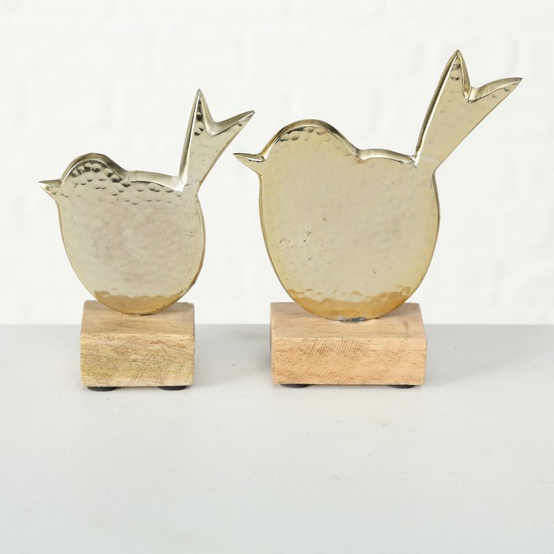 Dekoaufsteller Vogel "Trilla" im 2-teiligem Set