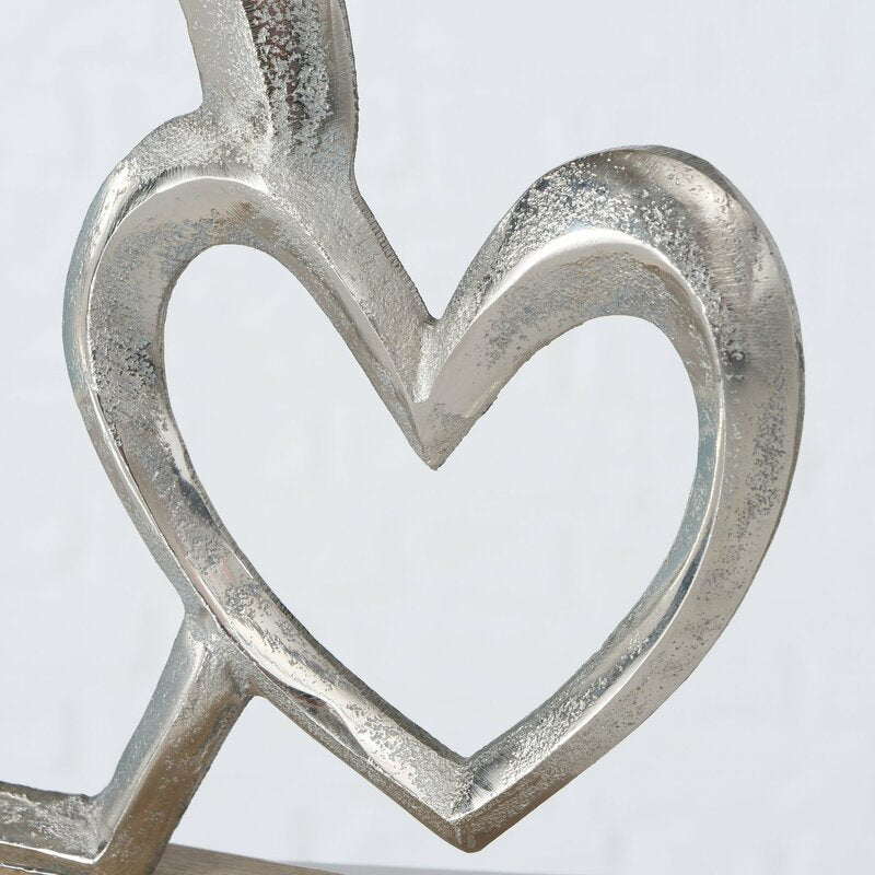 Dekoherz "Miora" aus Holz und Aluminium in 2 Ausführungen