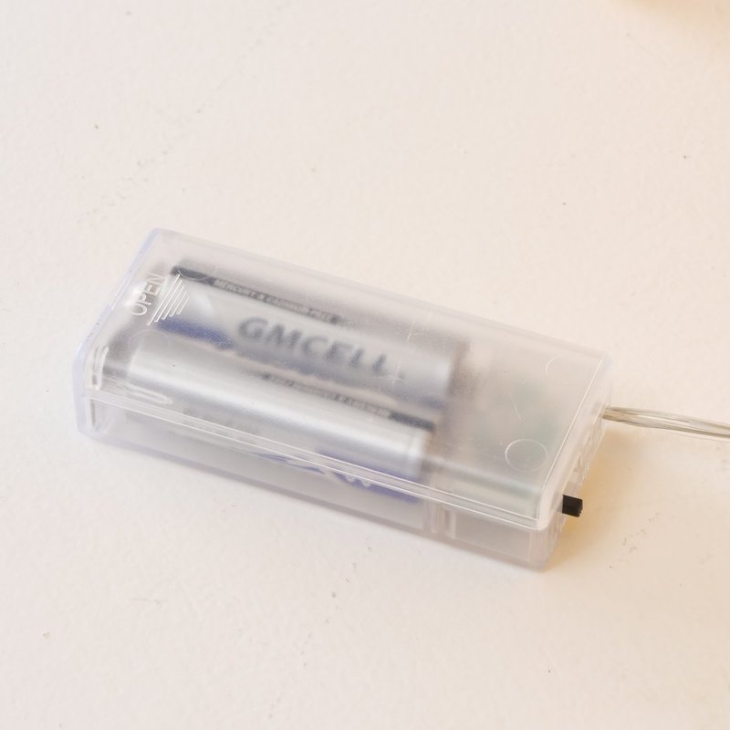 Dekostern "Izar", faltbar, mit LED und Timer 6/18, aus Kunststoff, weiß