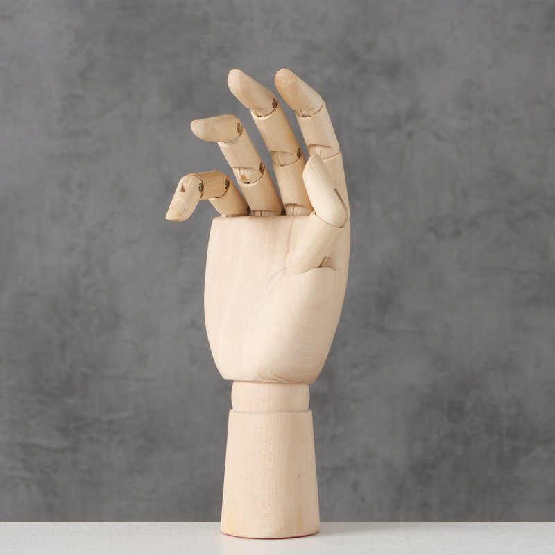 Figur "Hand", verschiedene Größen, voll beweglich
