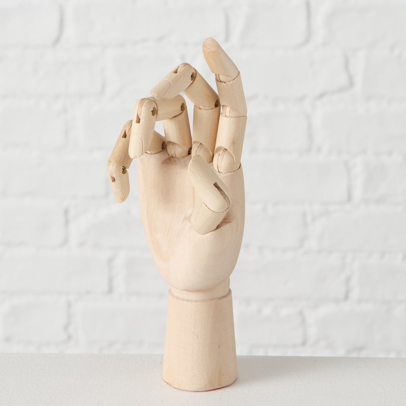 Figur "Hand", verschiedene Größen, voll beweglich