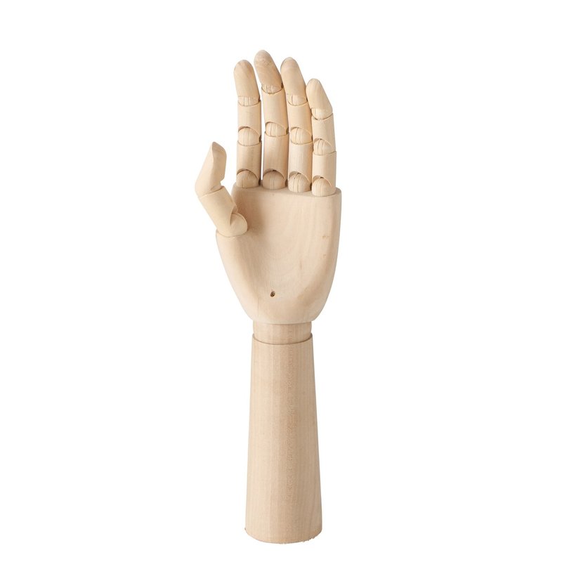 Figur "Hand", verschiedene Größen, voll beweglich