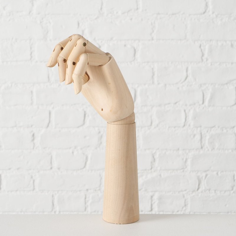Figur "Hand", verschiedene Größen, voll beweglich
