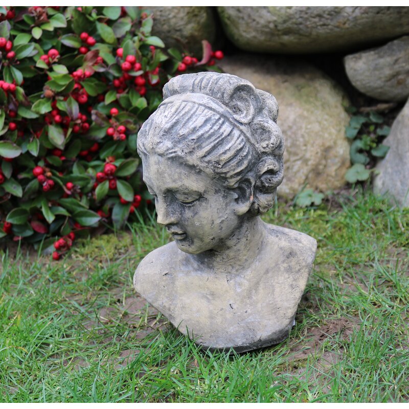 Frauenbüste/Frauenkopf "Valo", 28,5 cm hoch