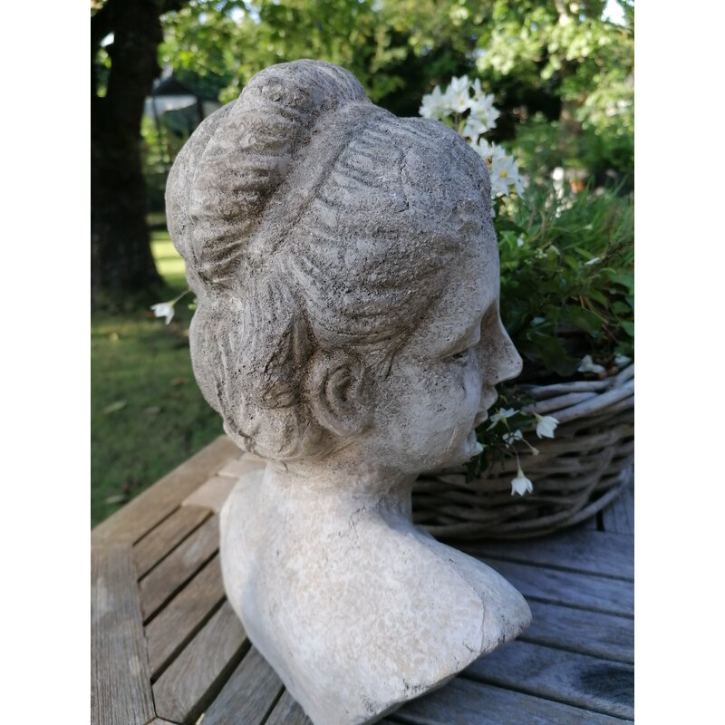 Frauenbüste/Frauenkopf "Valo", 28,5 cm hoch