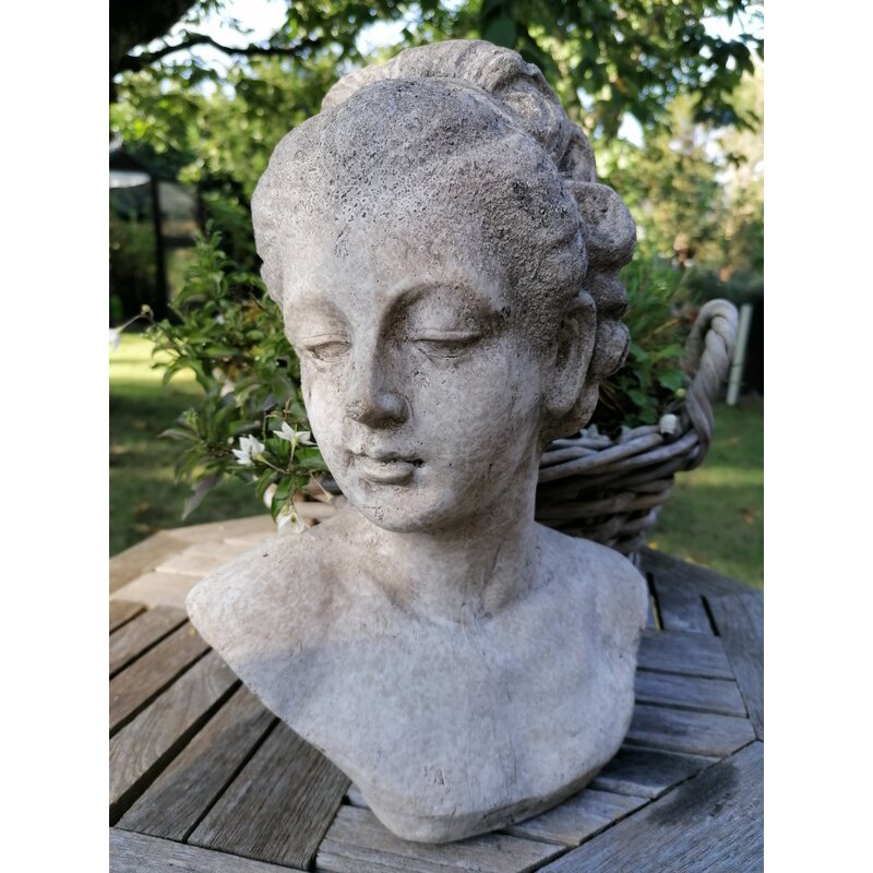 Frauenbüste/Frauenkopf "Valo", 28,5 cm hoch