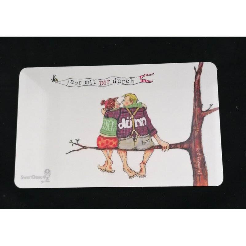 Frühstücksbrettchen "Die Orginalen", aus hochwertigem Melamin