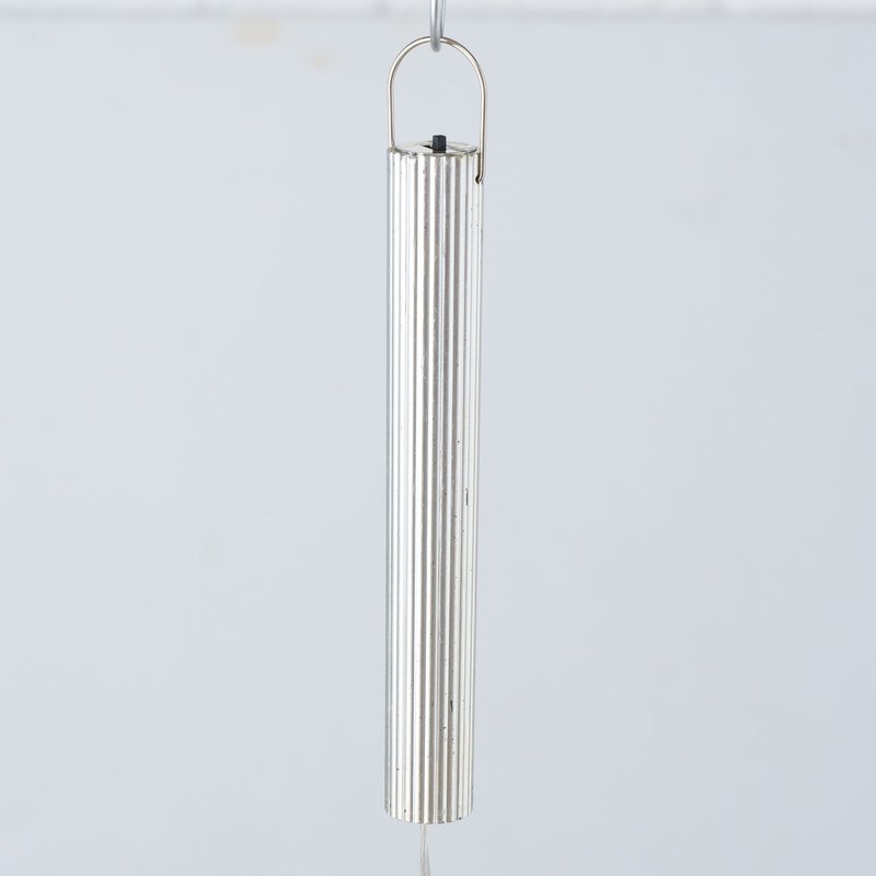 LED Hängelampe "Blinker", 12 cm Durchmesser, dunkelgelb lackiertes Glas