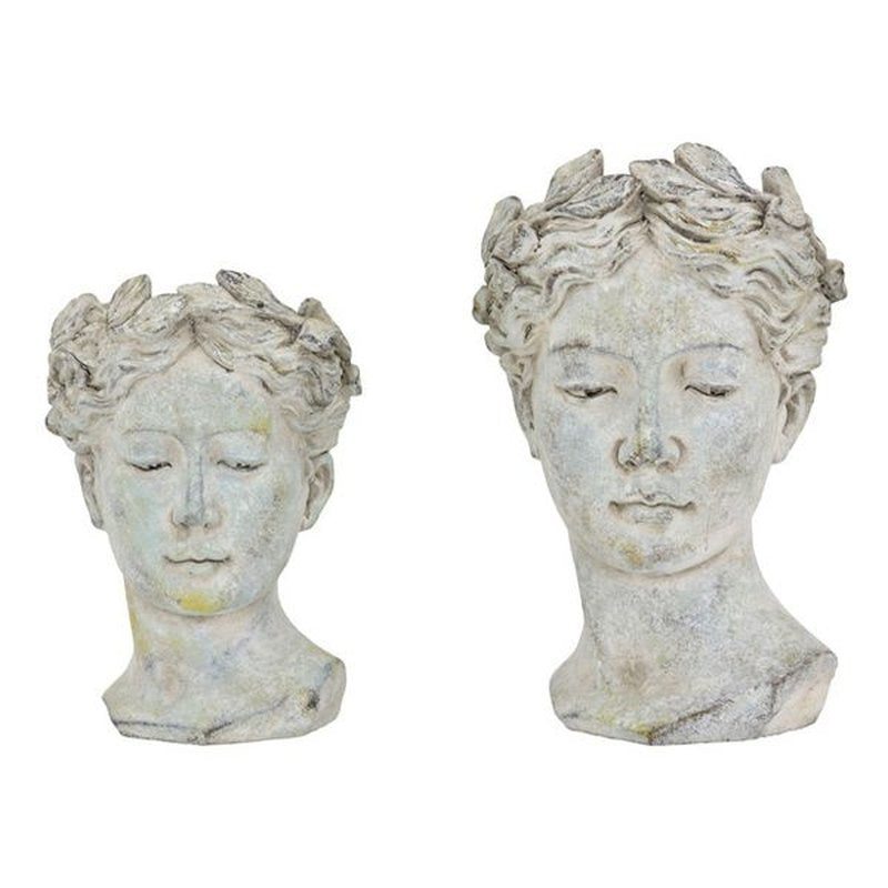 Pflanzbüste / Pflanztopf "Valo" , Kopf, Skulptur, verschiedene Größen