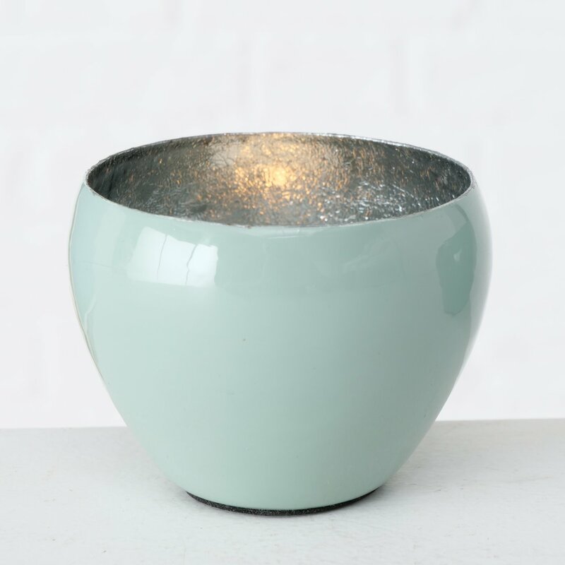 Windlicht "Fiumara", im 2-teiligem Set, aus lackiertem Eisen