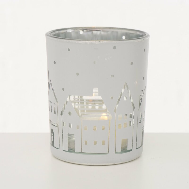 Windlicht "Nordy", im 2-teiligem Set, in hellgrün oder weiß