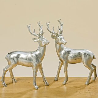 Hirsch Tobin, Figur rechts, aus Kunstharz