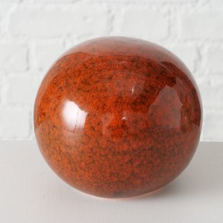 Dekokugel Jany, Rotbraun, 15 cm Durchmesser
