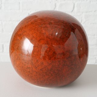 Dekokugel Jany, Rotbraun, 18 cm Durchmesser