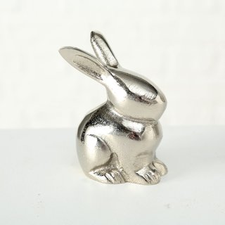 Hase Roger, silberfarbig, im 2-teiligem Set