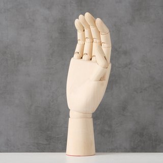 Figur Hand . Hhe 25 cm, voll beweglich