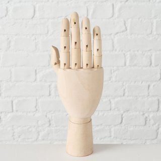 Figur Hand . Hhe 25 cm, voll beweglich