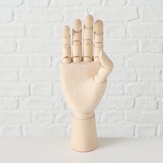 Figur Hand . Hhe 25 cm, voll beweglich