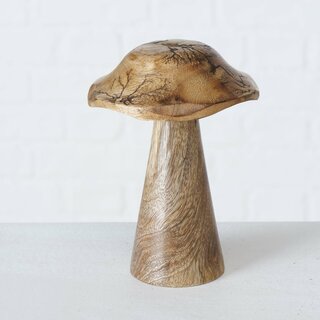 Pilze  Percha , aus Holz, im 3-teiligem Set