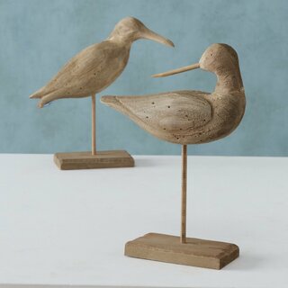 Dekovogel   Belua, aus Holz, 2-fach sortiert Vogel Links